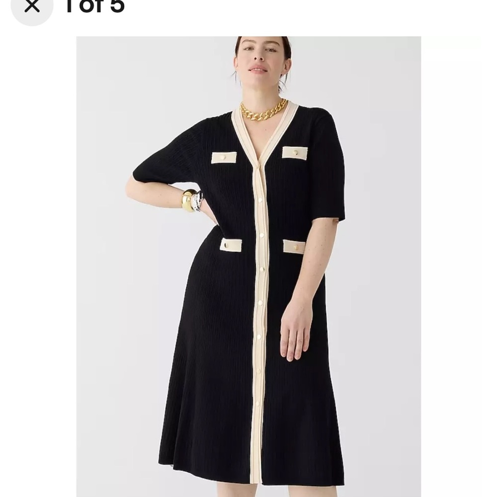 Preppy J Crew sweater dress (NWT)